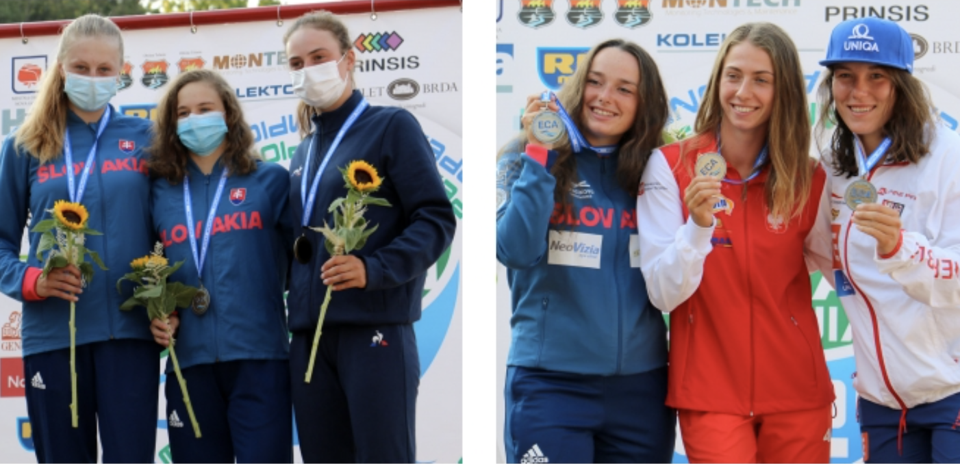 Paňková majsterka Európy v kajaku, bronzová v extreme slalome, striebro pre Chlebovú a Stanovskú